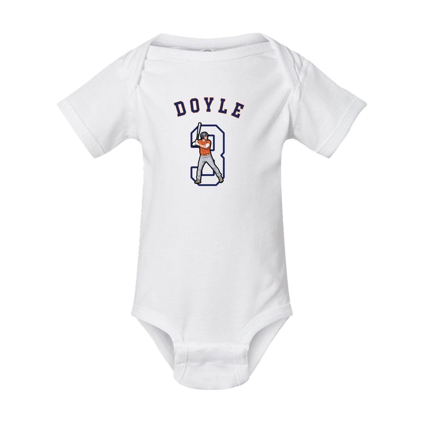 Baby Onesie — Shirsey Arch in White