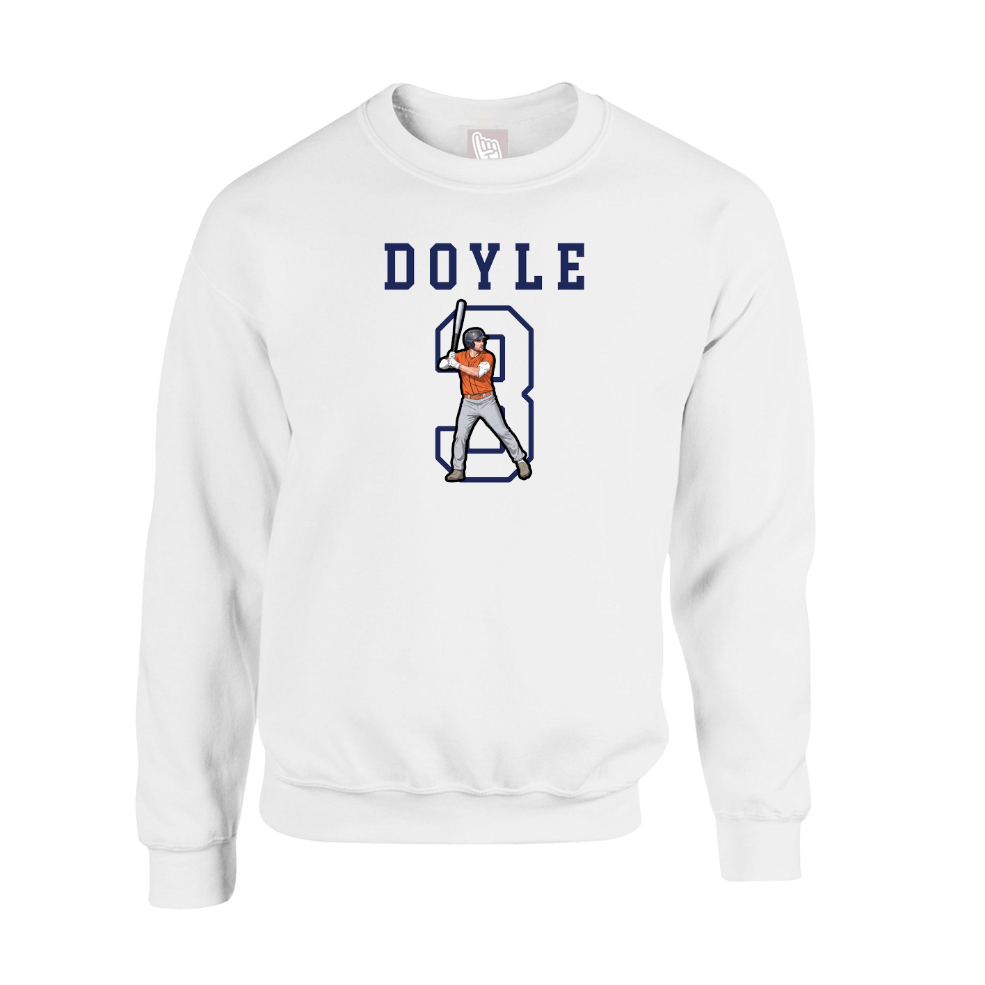 Fleece Crew — Shirsey in White