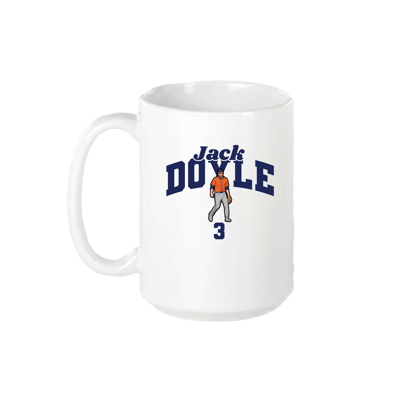 15oz Coffee Mug — Signature Arch in White