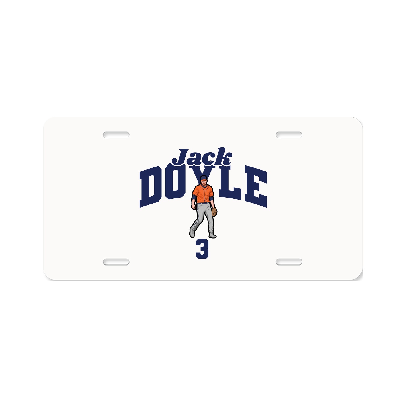 License Plate — Signature Arch in Classic