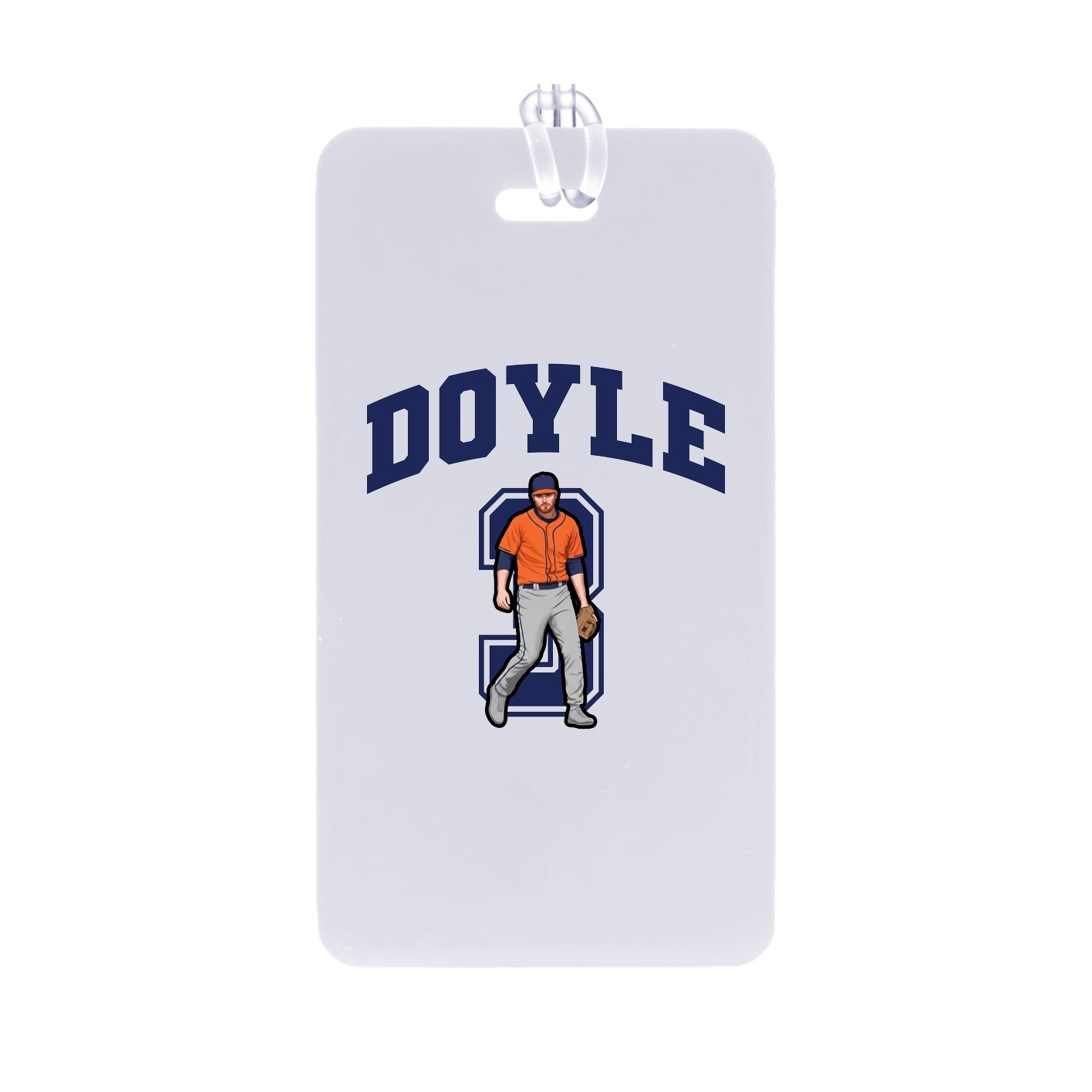 Bag Tag — Number in Classic