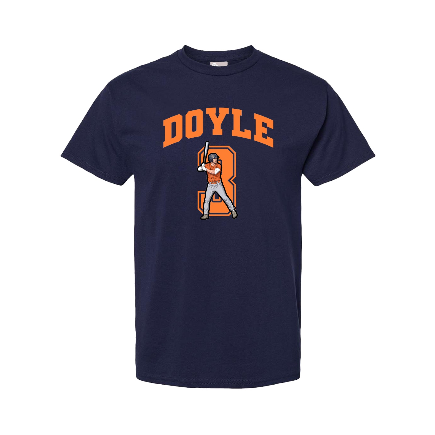 Tee — Number in Navy