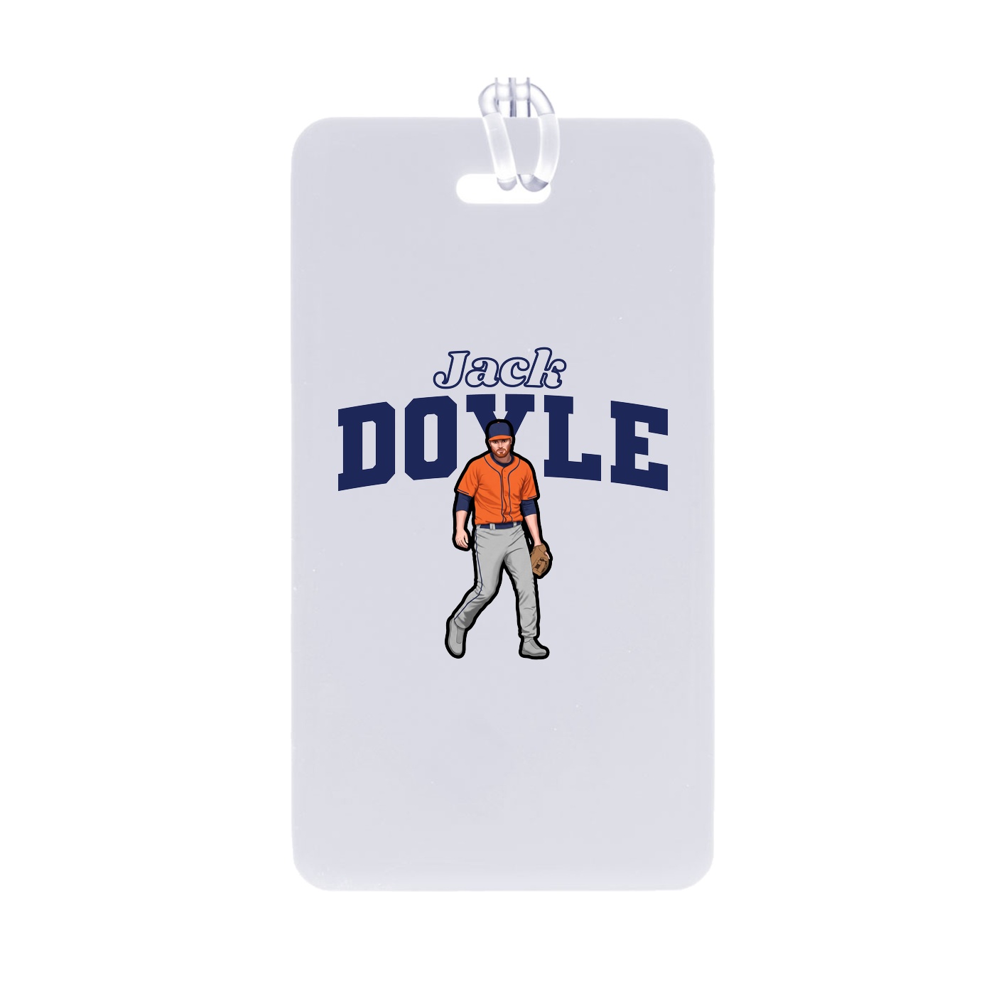Bag Tag — Name Arch in Classic