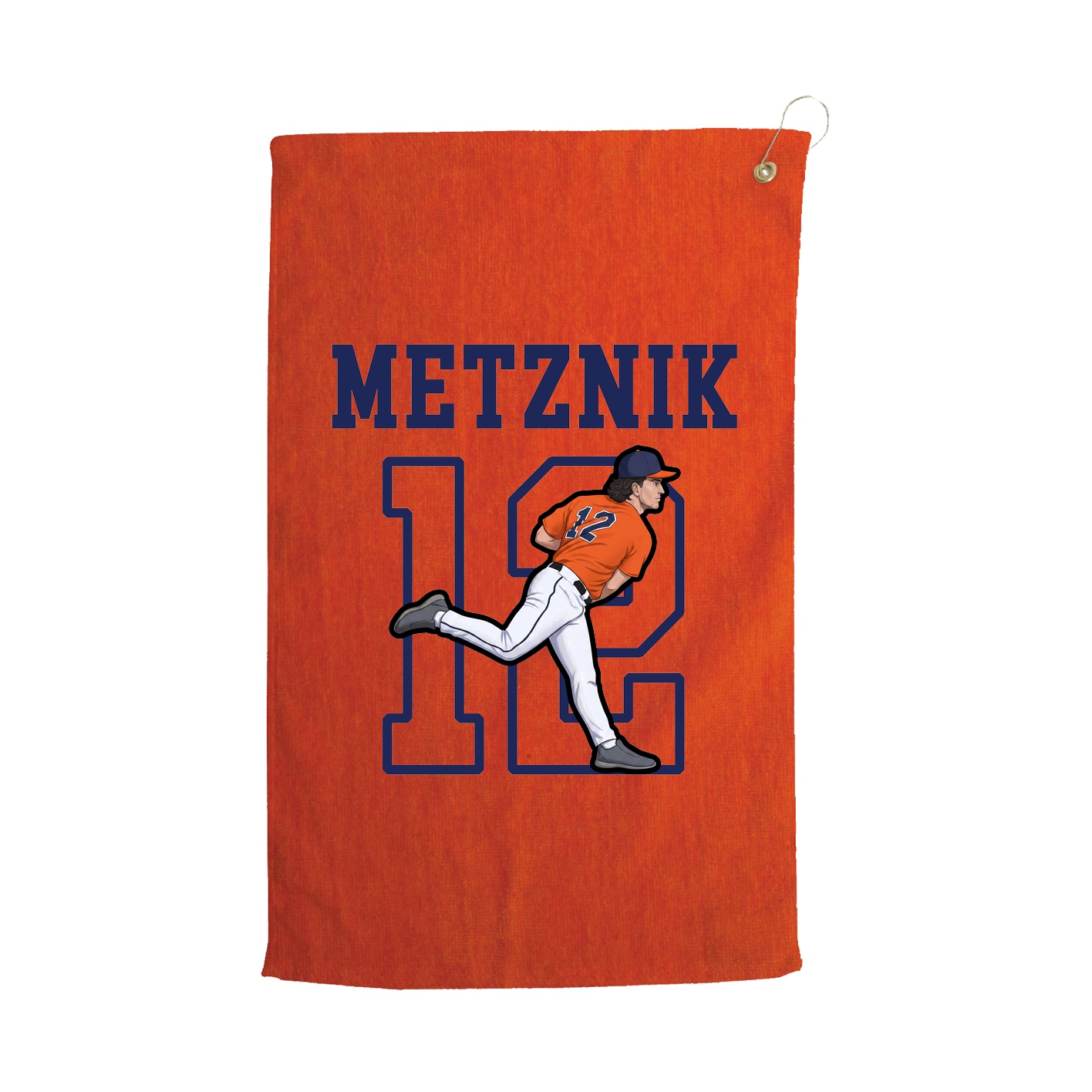 Golf Towel — Shirsey in Orange