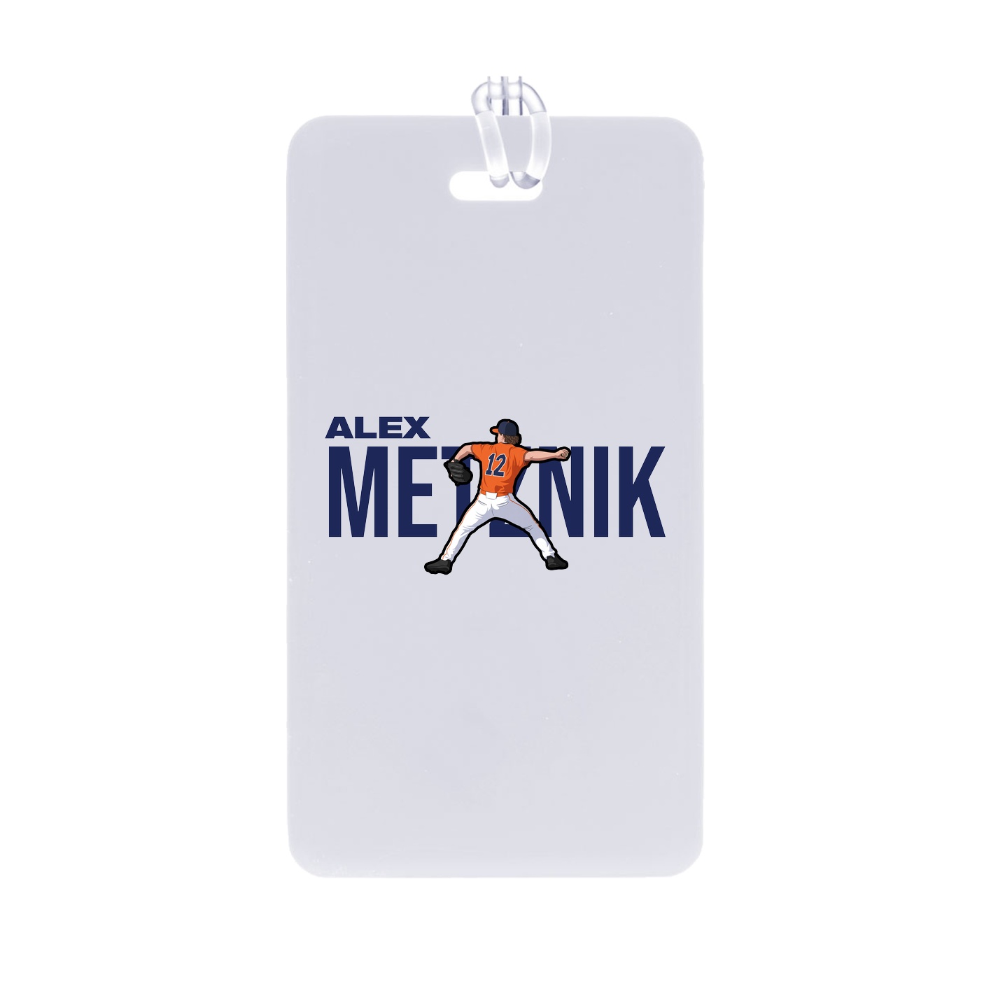 Bag Tag — Player Name in Classic
