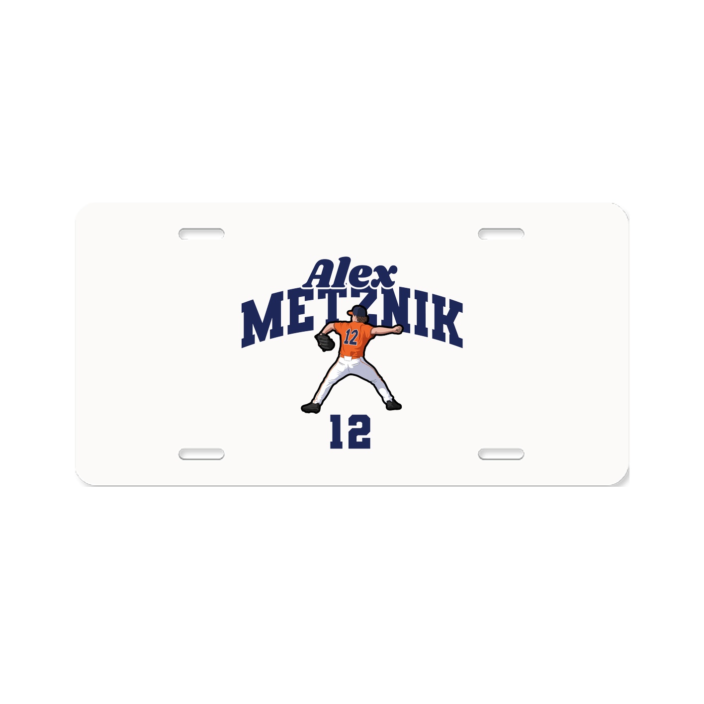 License Plate — Signature Arch in Classic