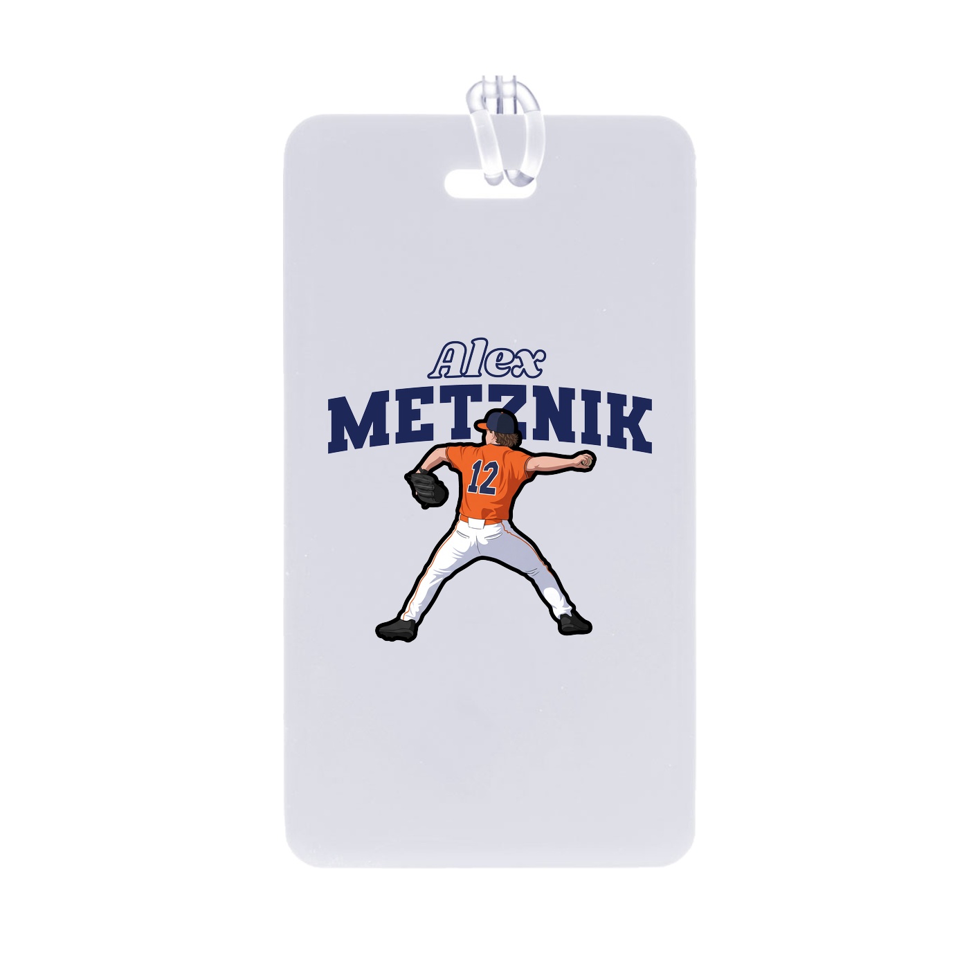 Bag Tag — Name Arch in Classic