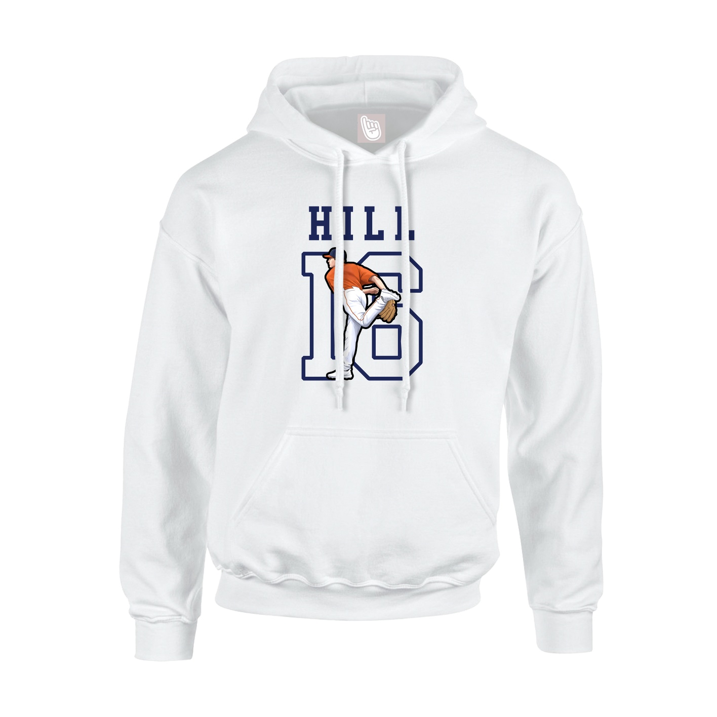 Hoodie — Shirsey in White