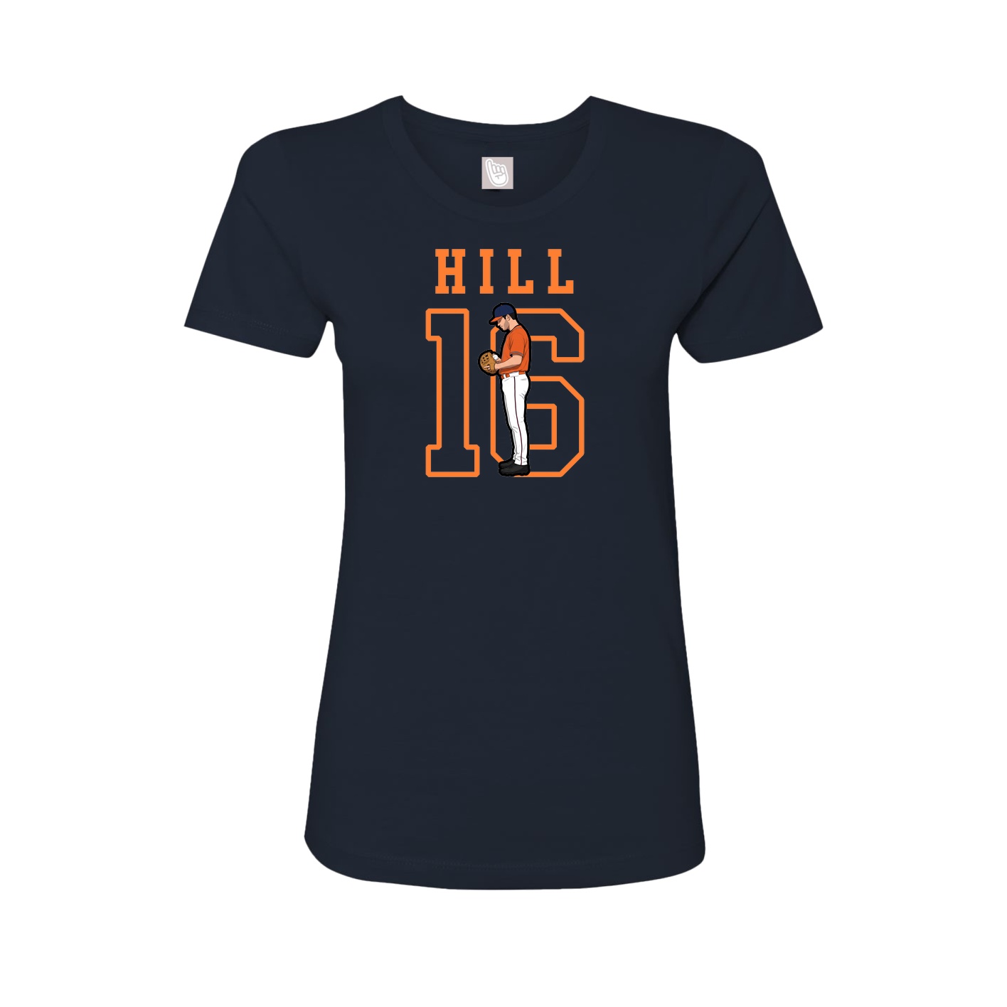 Fitted Women's Tee — Shirsey in Navy