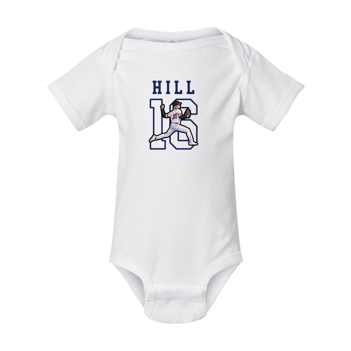 Baby Onesie — Shirsey in White