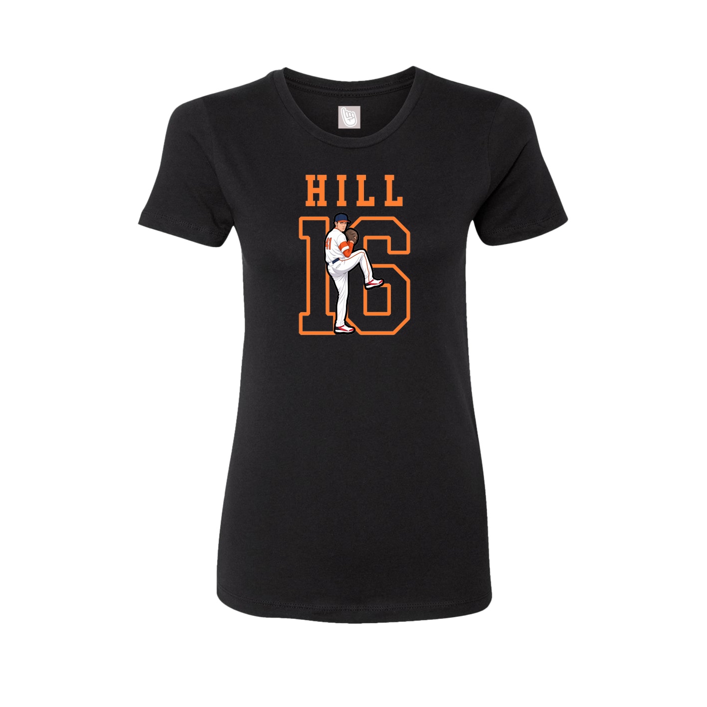 Fitted Women's Tee — Shirsey in Black