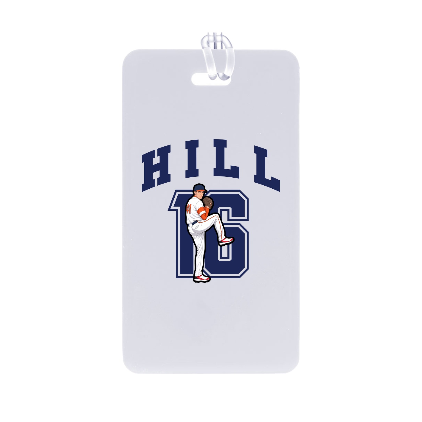Bag Tag — Number in Classic