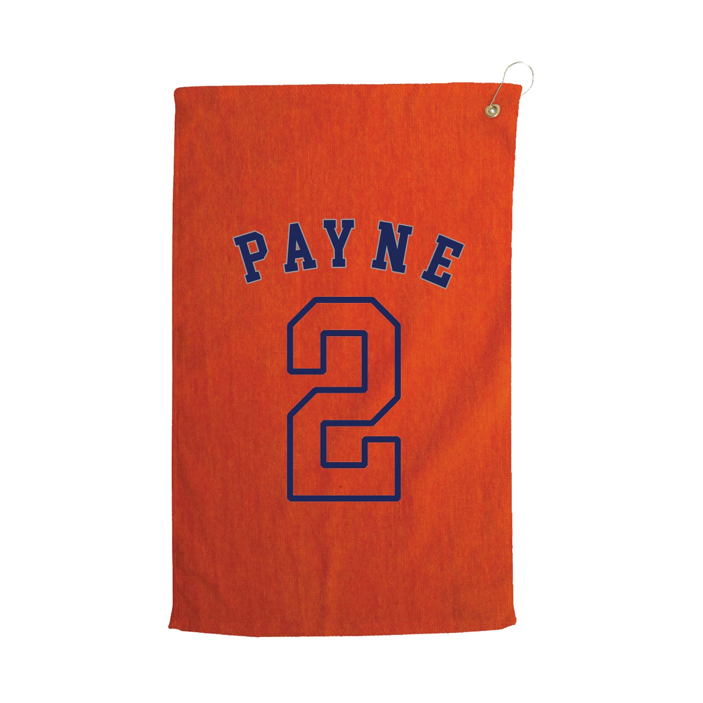 Golf Towel — Shirsey Arch in Orange