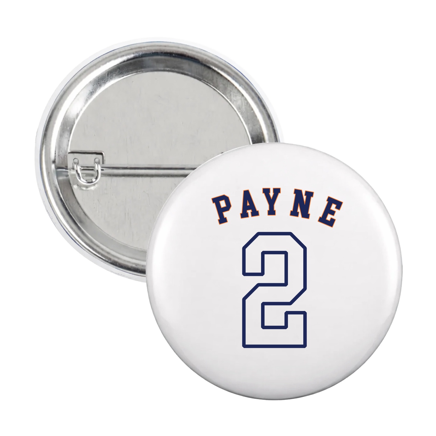 Game Day Button — Shirsey Arch in White