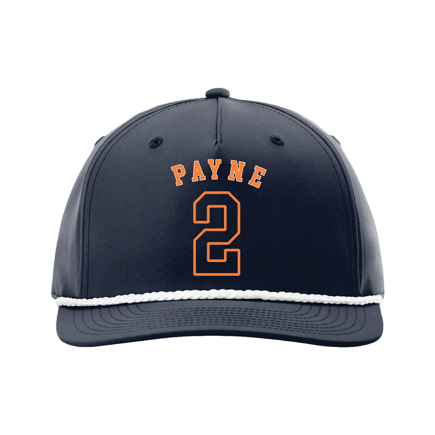 Five-Panel Classic Rope Cap — Shirsey Arch in Navy