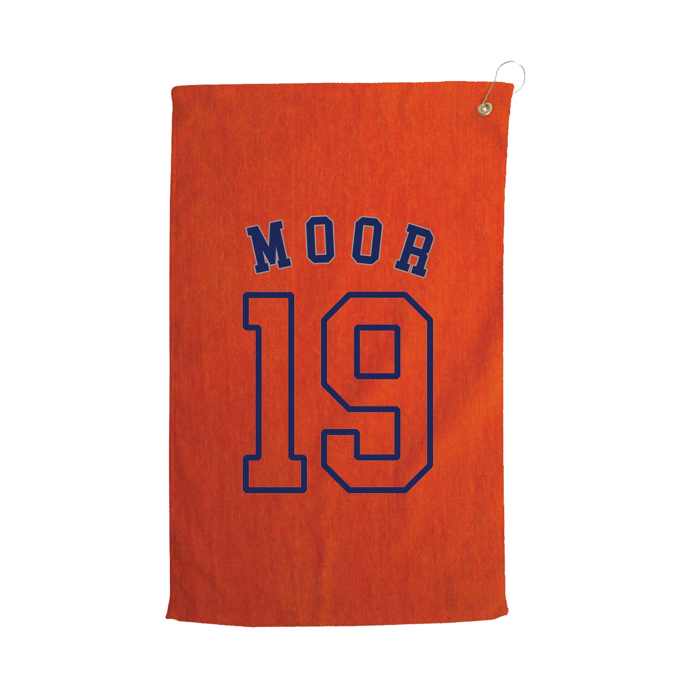 Golf Towel — Shirsey Arch in Orange
