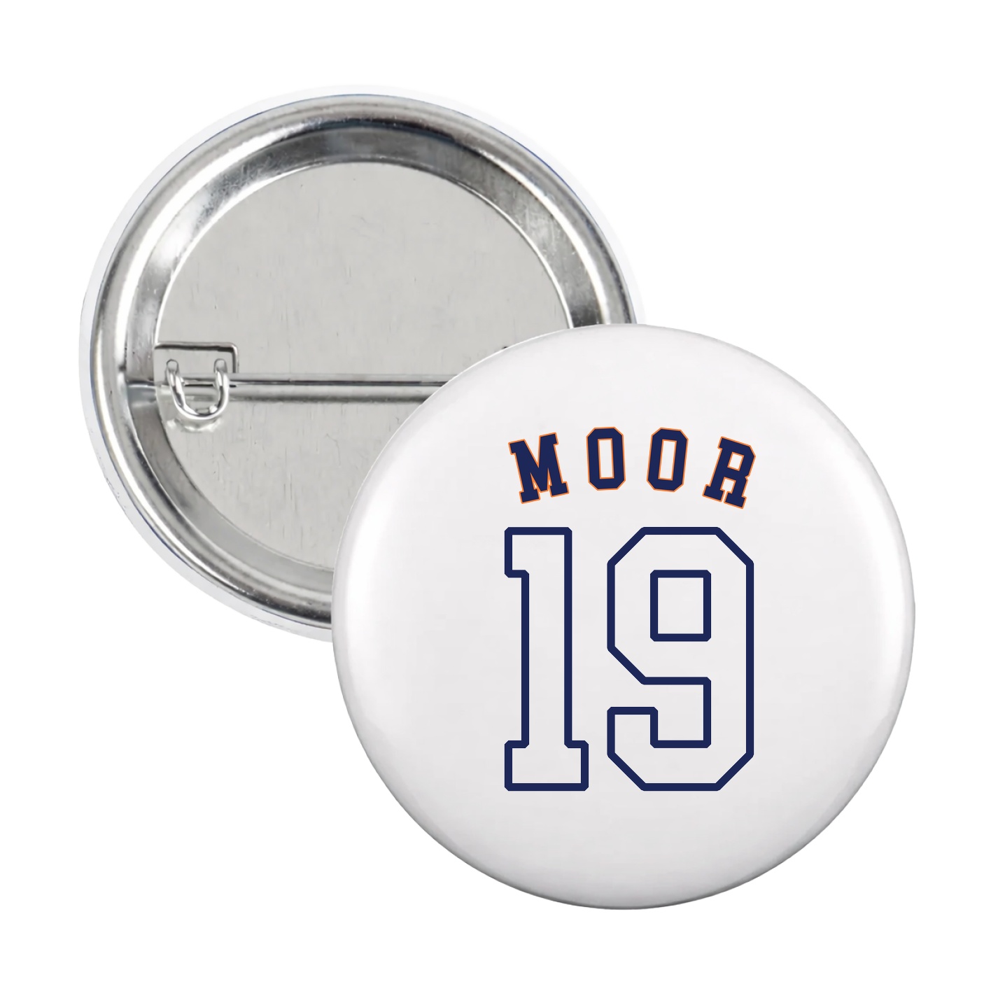 Game Day Button — Shirsey Arch in White