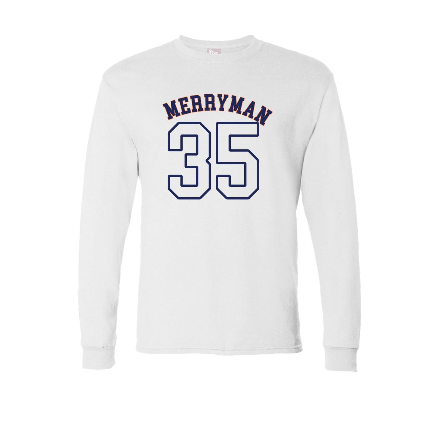 Long Sleeve Tee — Shirsey Arch in White