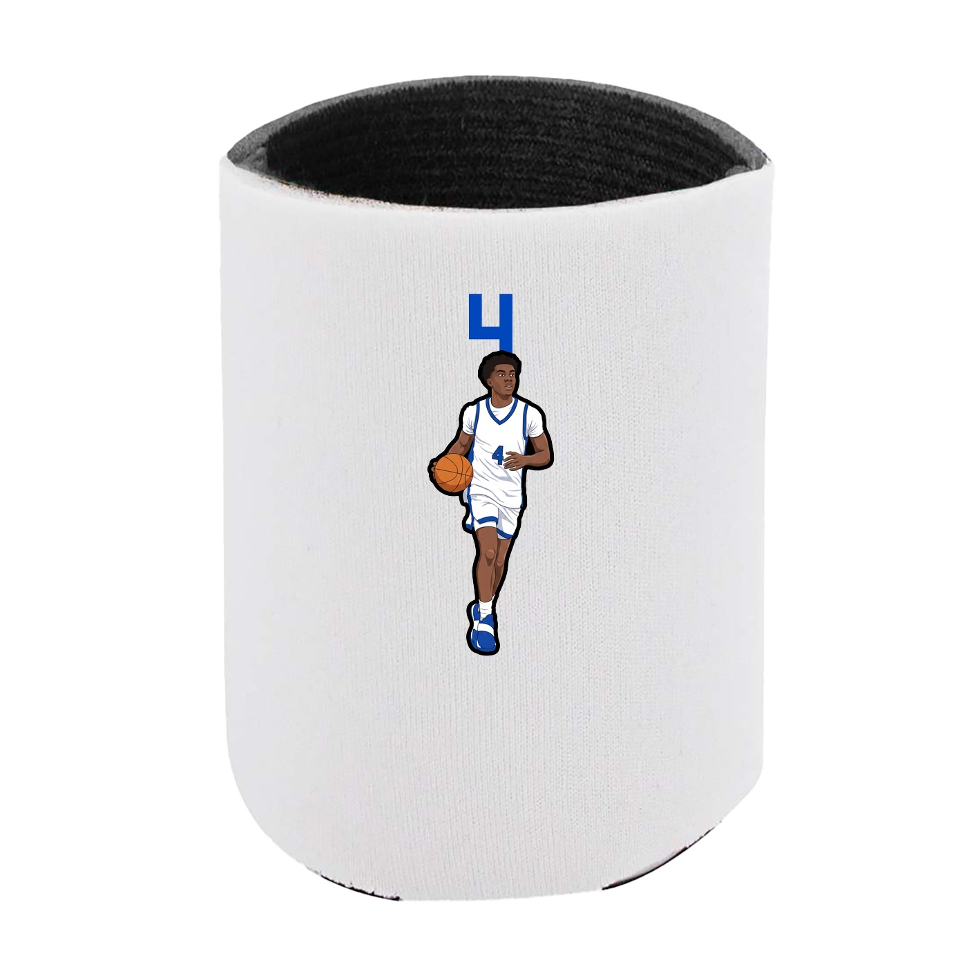 Can Holder — Number Top in White