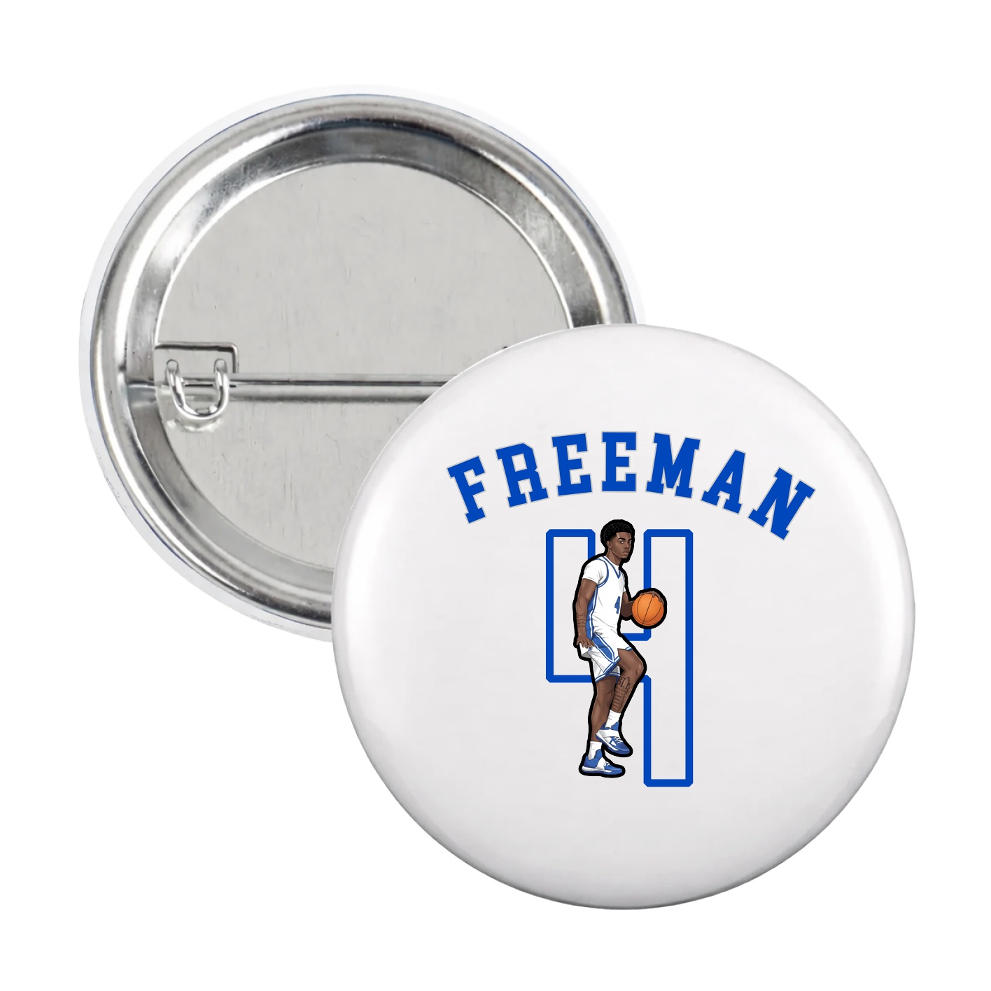 Game Day Button — Shirsey Arch in White