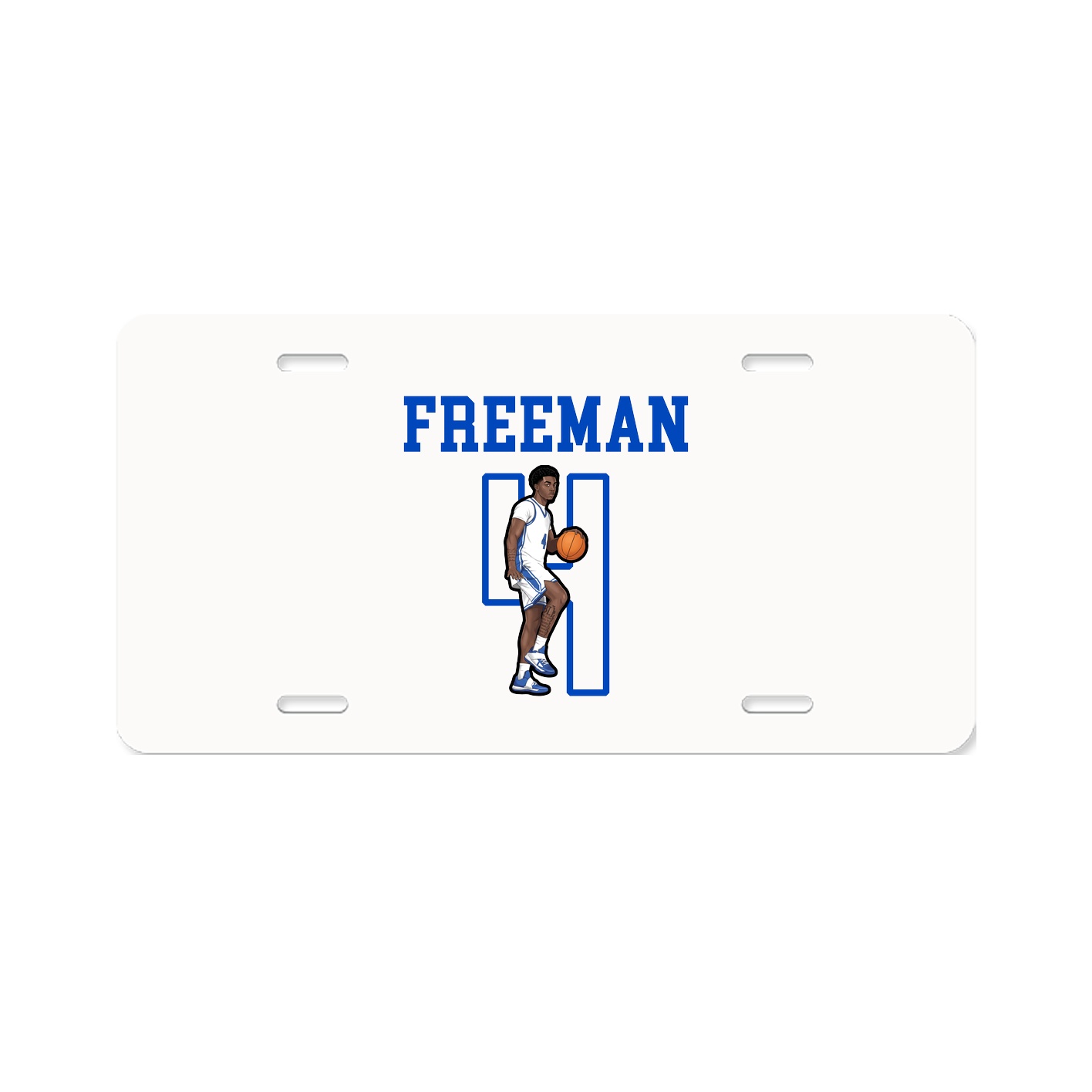 Aluminum License Plate