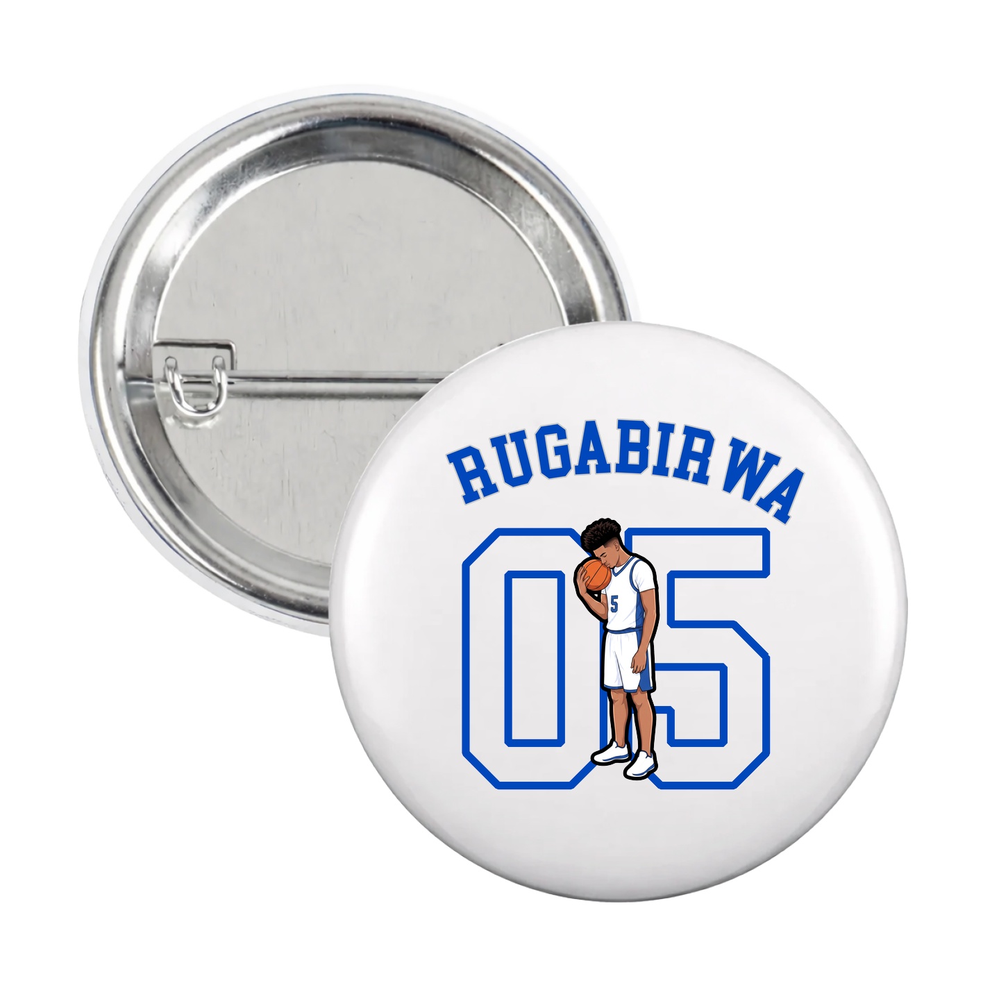 Game Day Button — Shirsey Arch in White