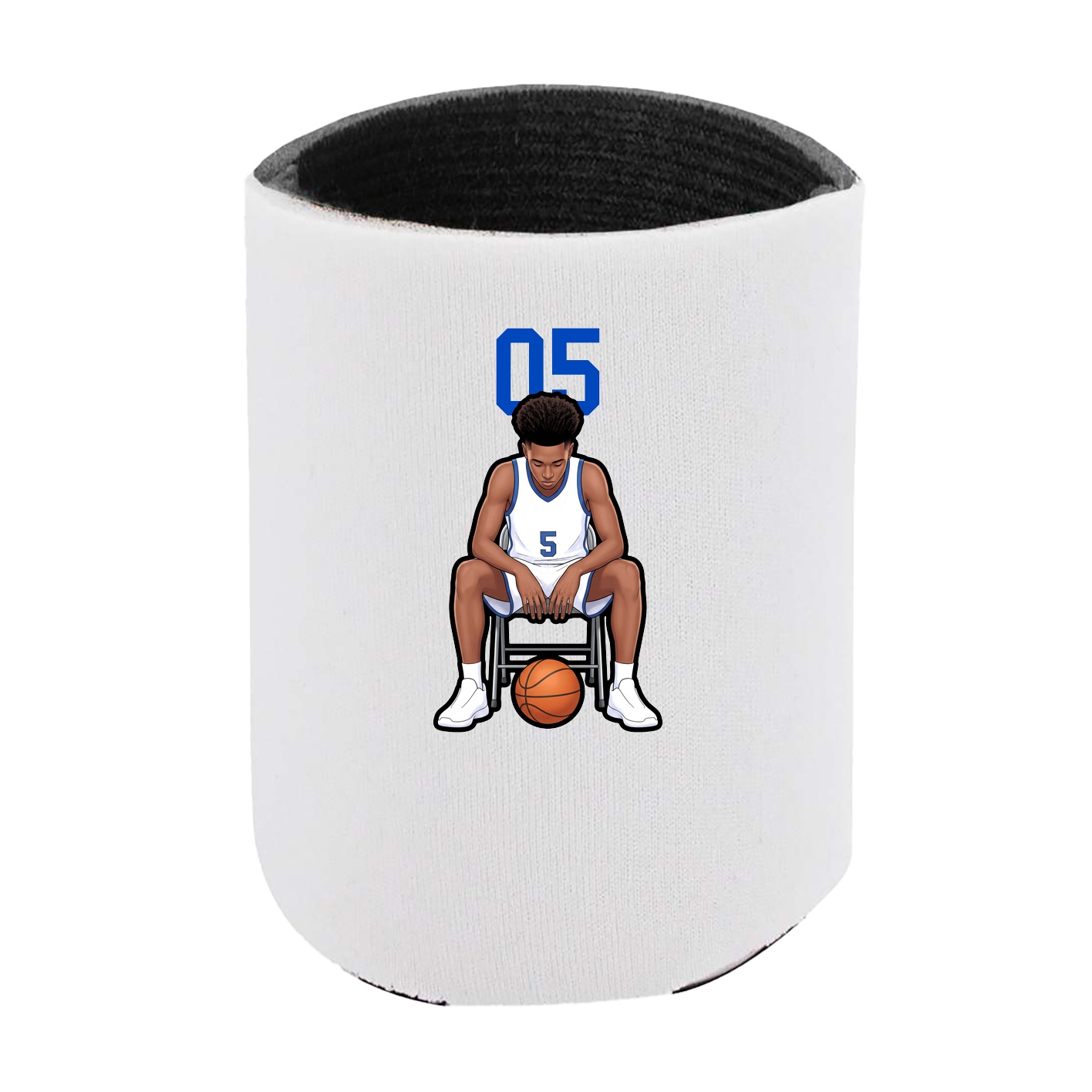 Can Holder — Number Top in White