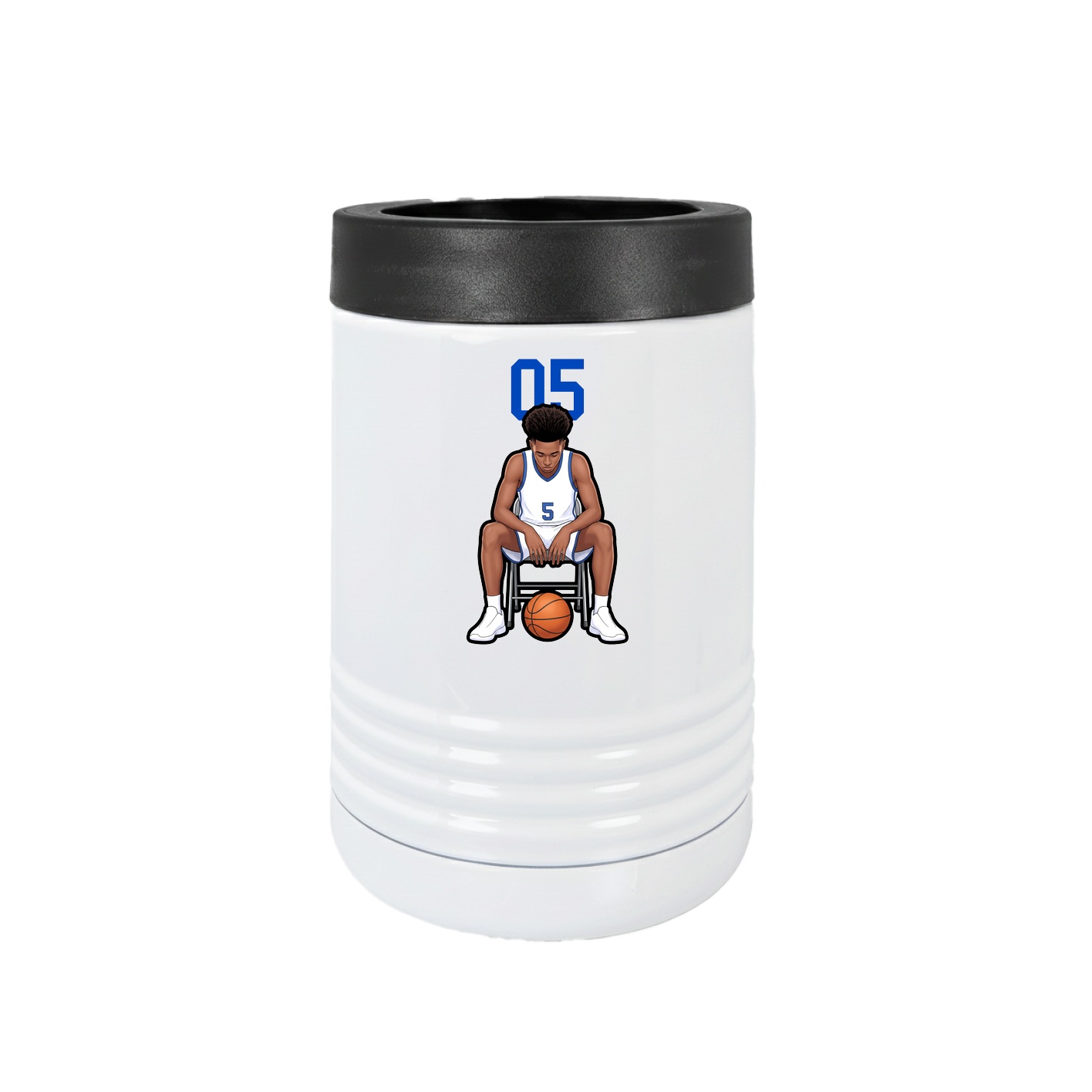 Beverage Holder — Number Top in White