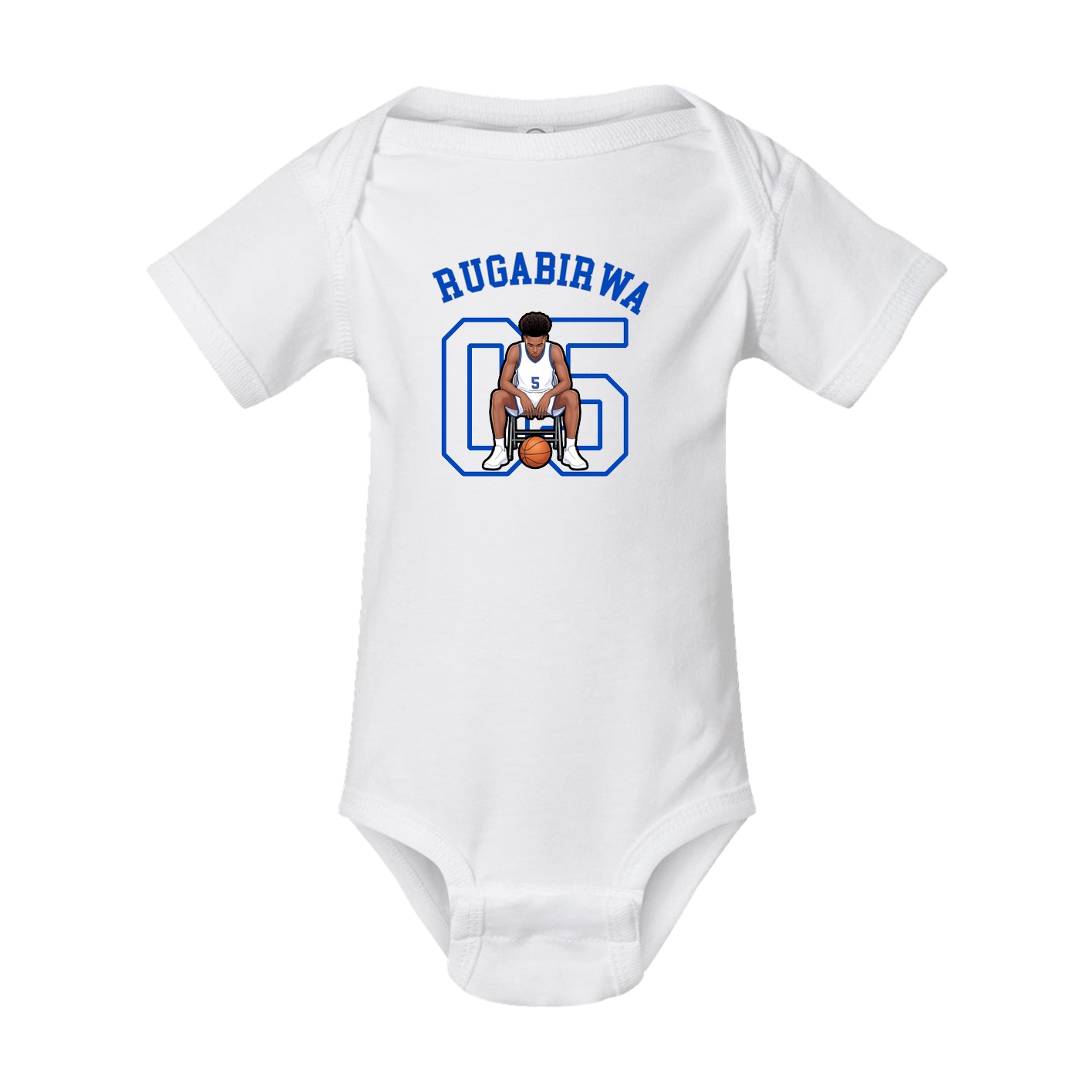 Baby Onesie — Shirsey Arch in White