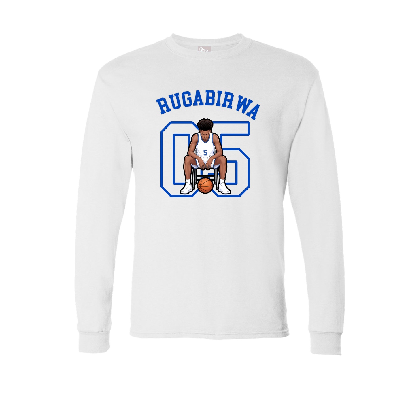 Long Sleeve Tee — Shirsey Arch in White