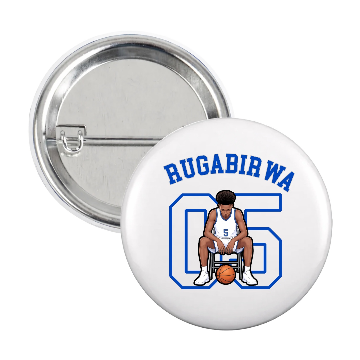 Game Day Button — Shirsey Arch in White
