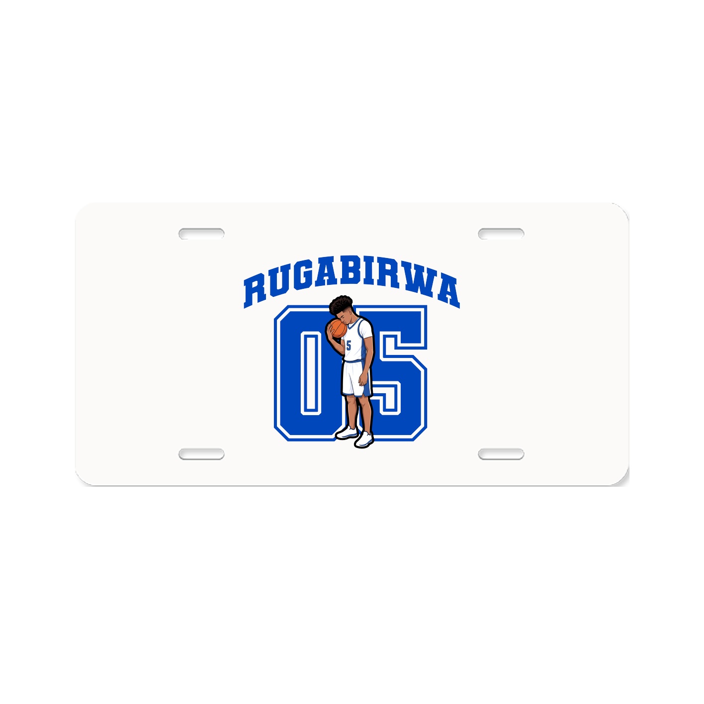 License Plate — Number in Classic