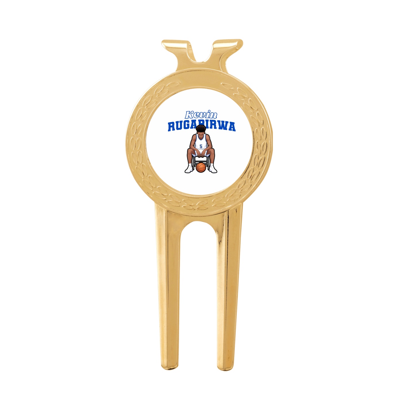 Divot Tool with Ball Marker — Name Arch in Classic