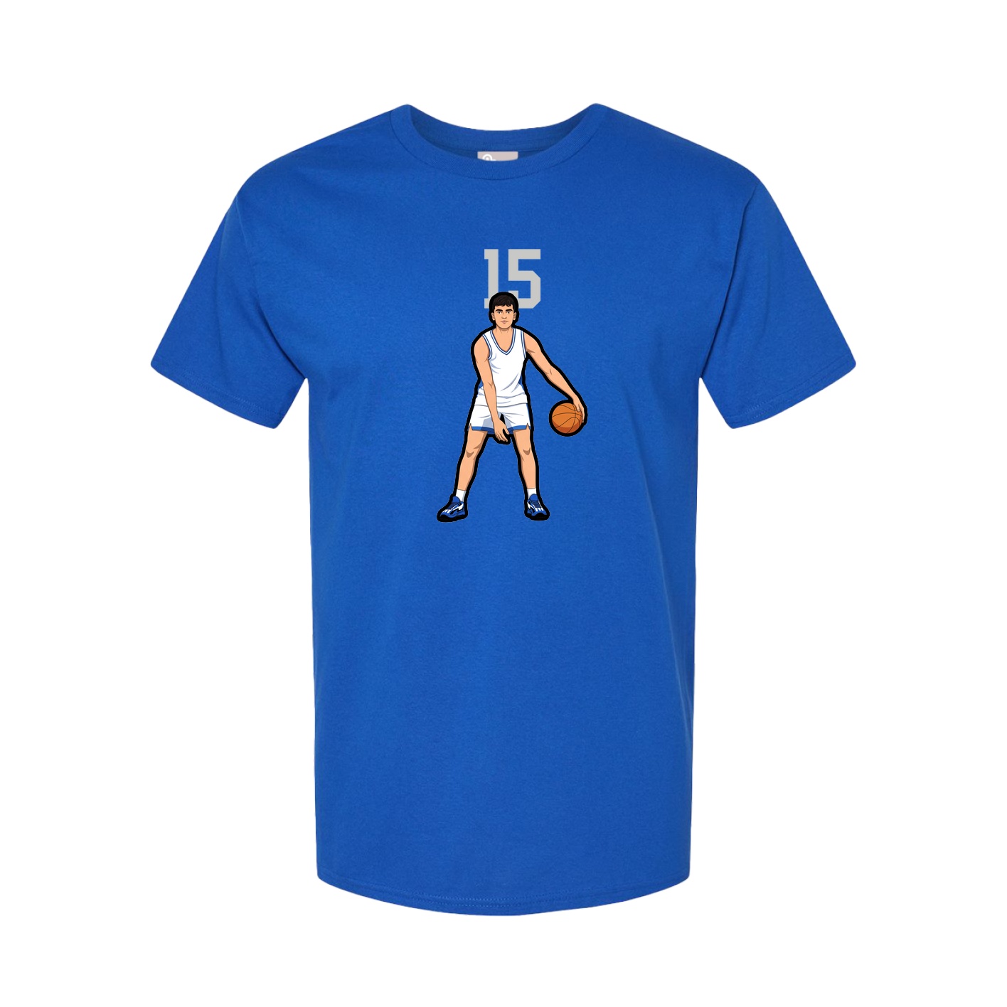 Youth Tee — Number Top in Royal
