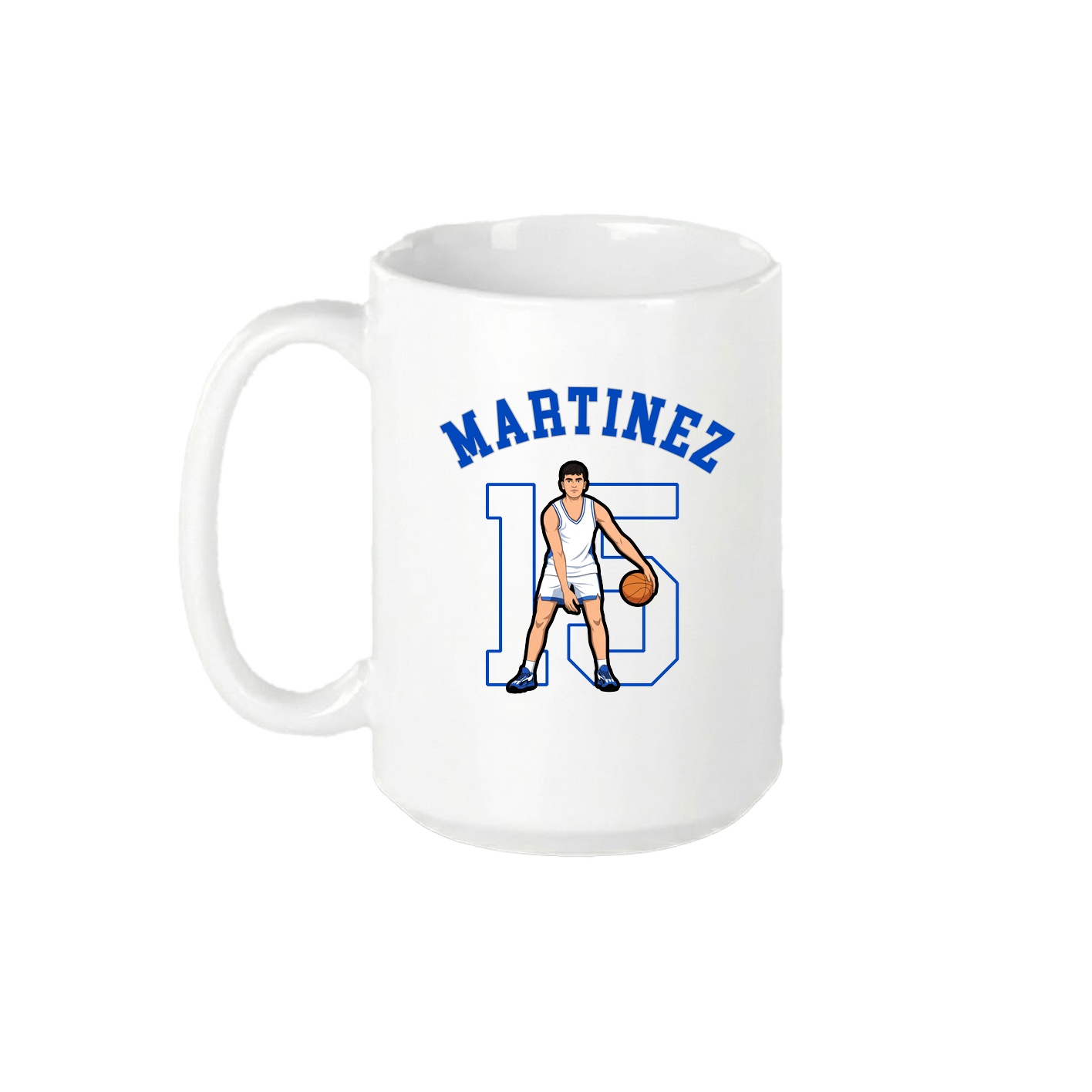 15oz Coffee Mug — Shirsey Arch in White