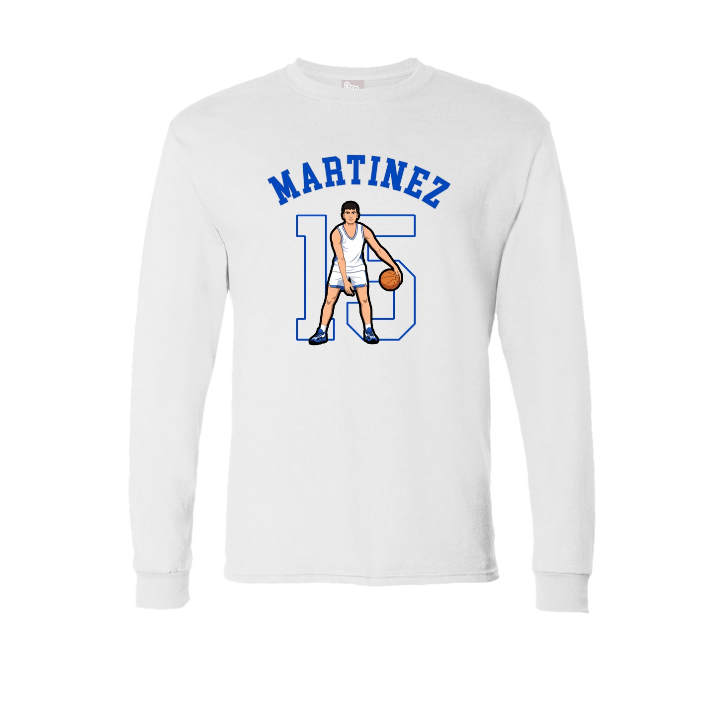 Long Sleeve Tee — Shirsey Arch in White