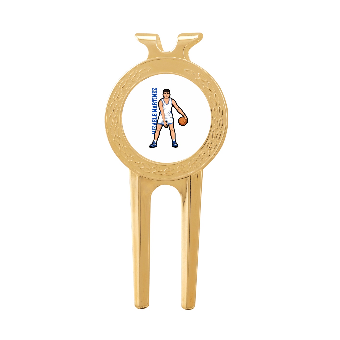 Divot Tool with Ball Marker — Name Vertical in Classic