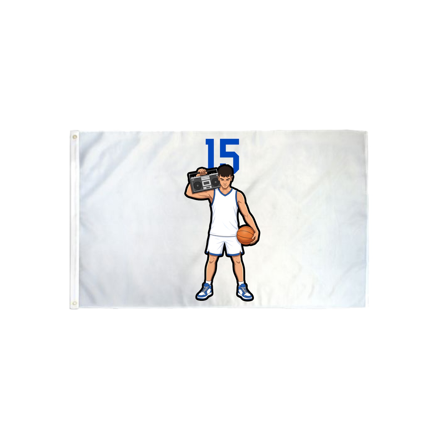 3x5 Flag — Number Top in Classic