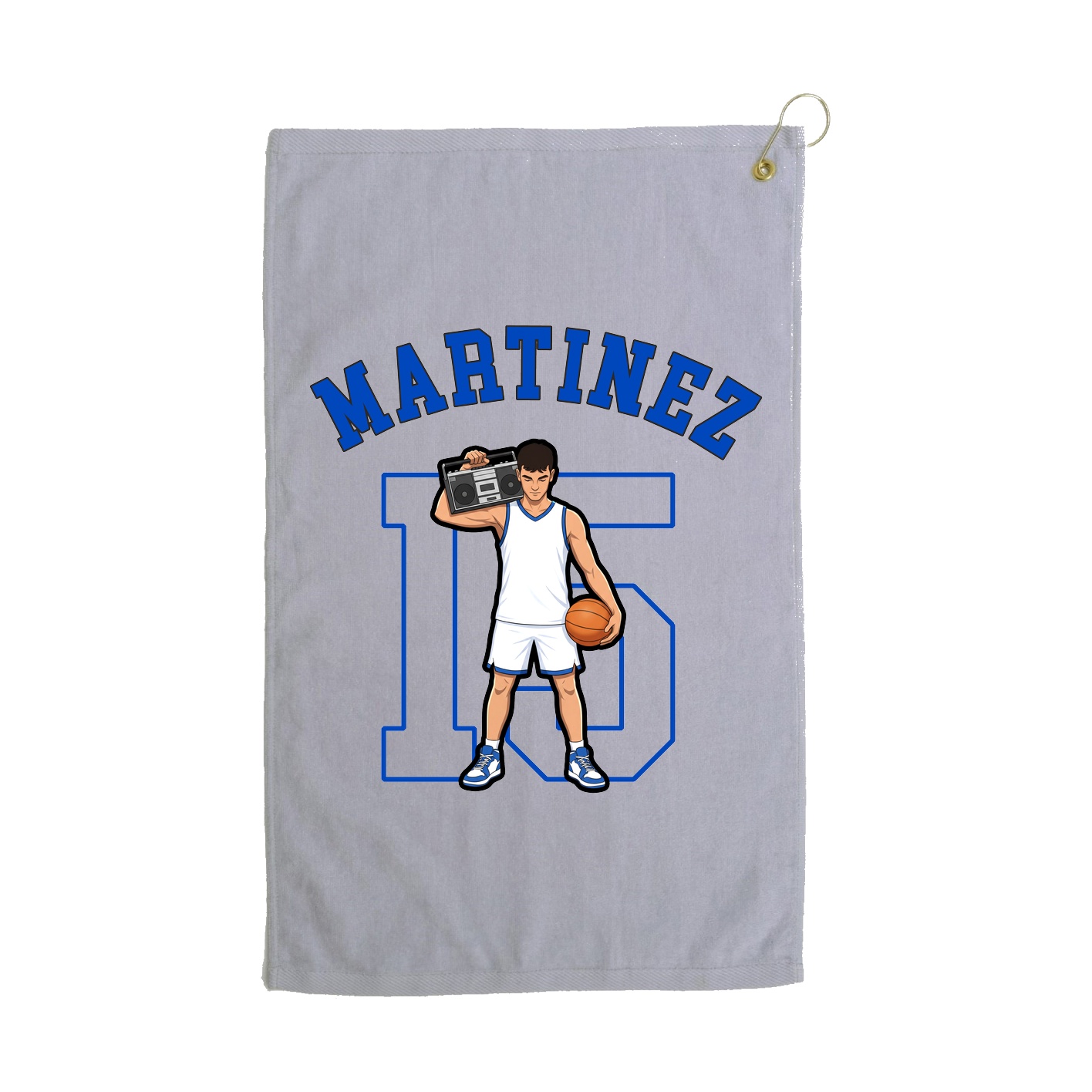 Golf Towel — Shirsey Arch in Grey