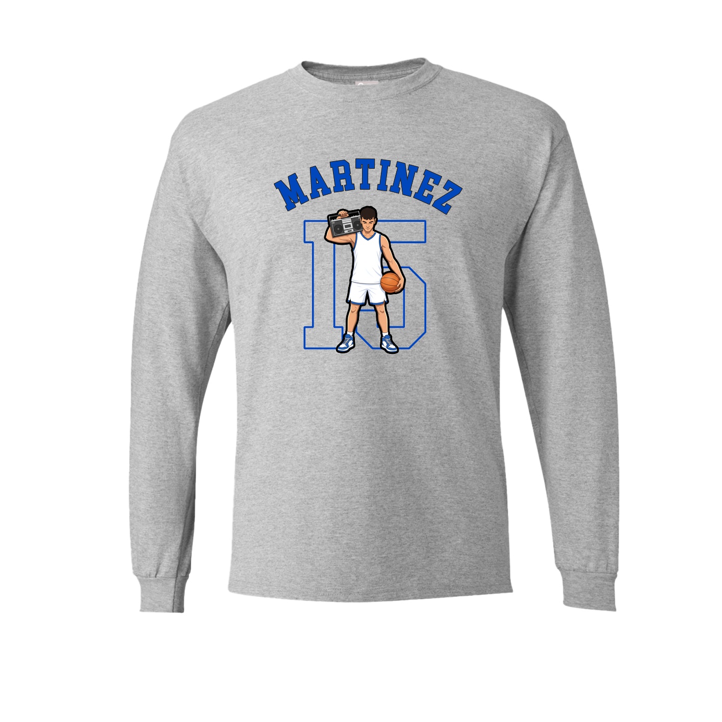 Long Sleeve Tee — Shirsey Arch in Grey