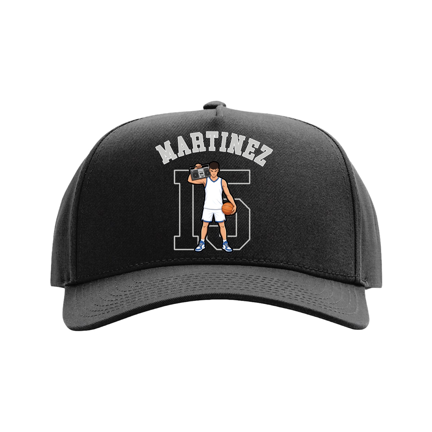 Full Fabric Five-Panel Champ Cap