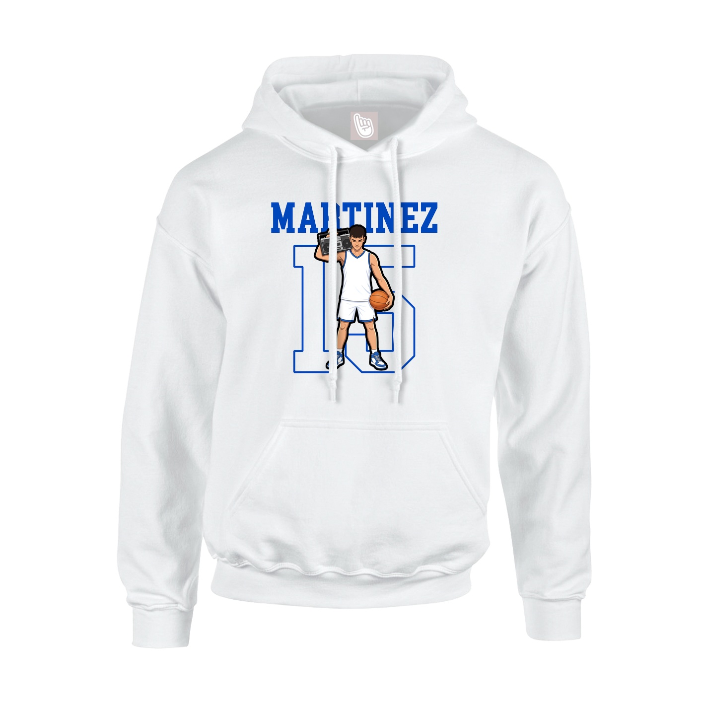 Youth Hoodie — Shirsey in White