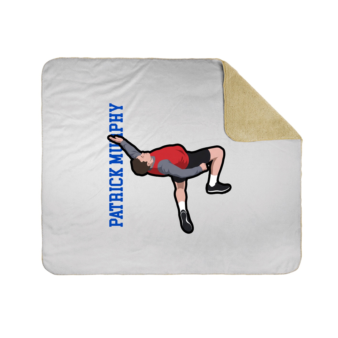 50x60 Sherpa Lined Throw Blanket