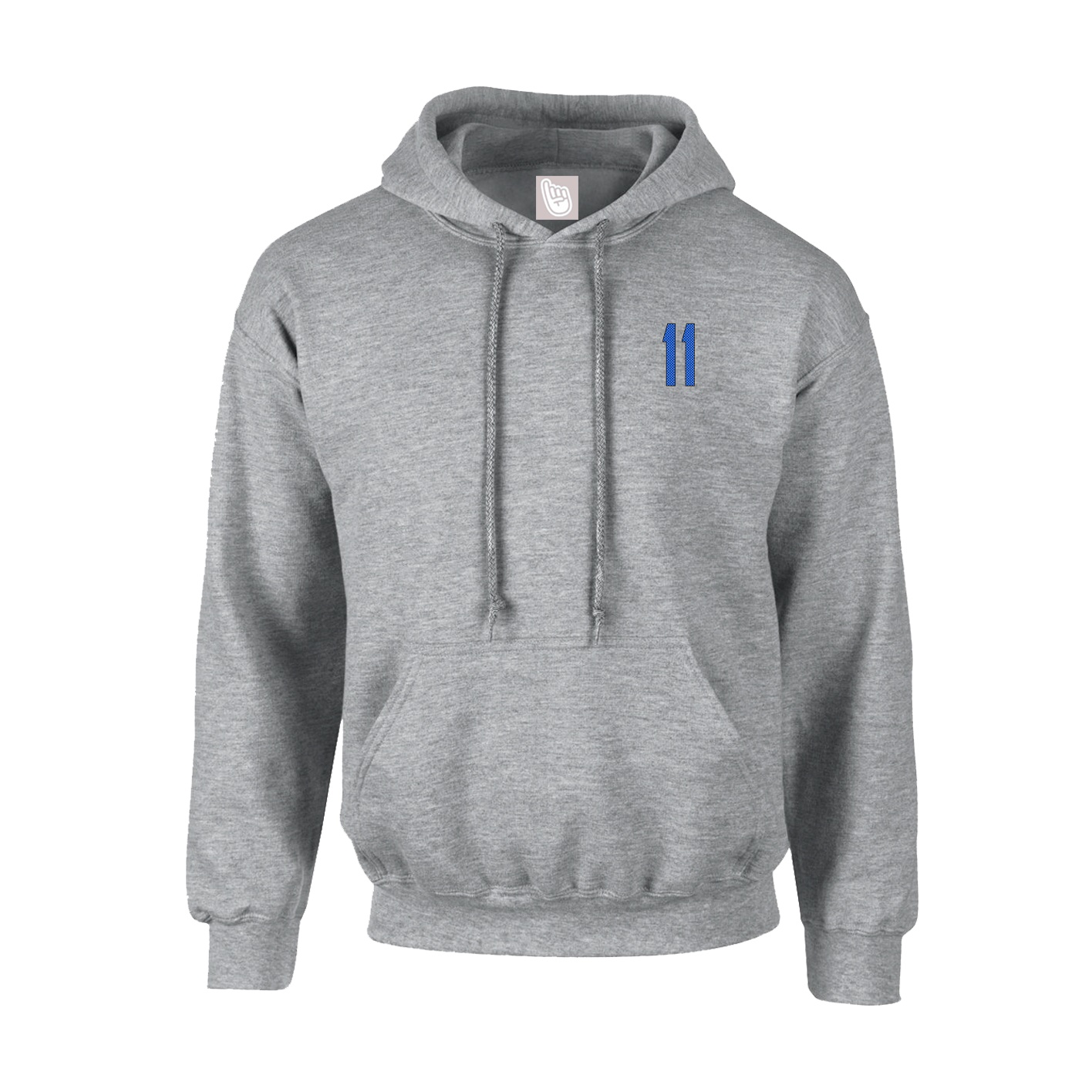 Youth Hoodie — Front Shirsy in Grey