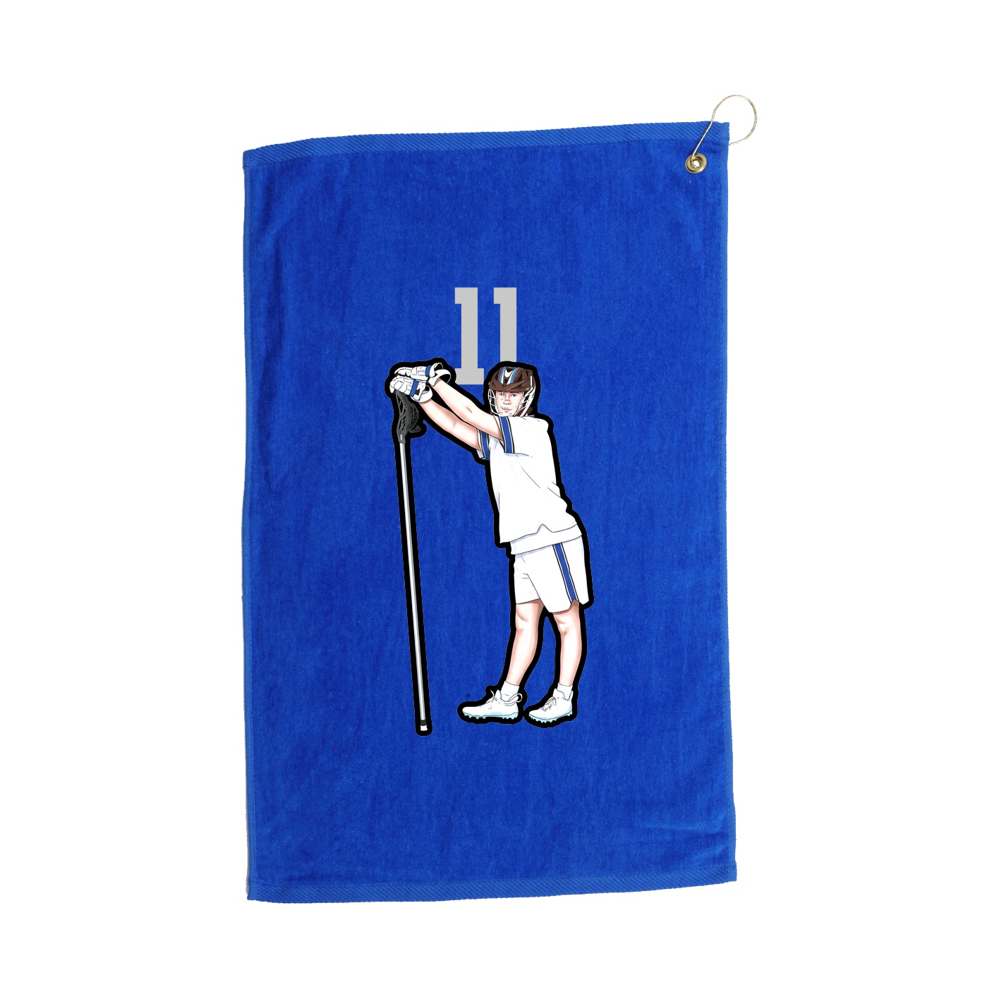 Golf Towel — Number Top in Royal
