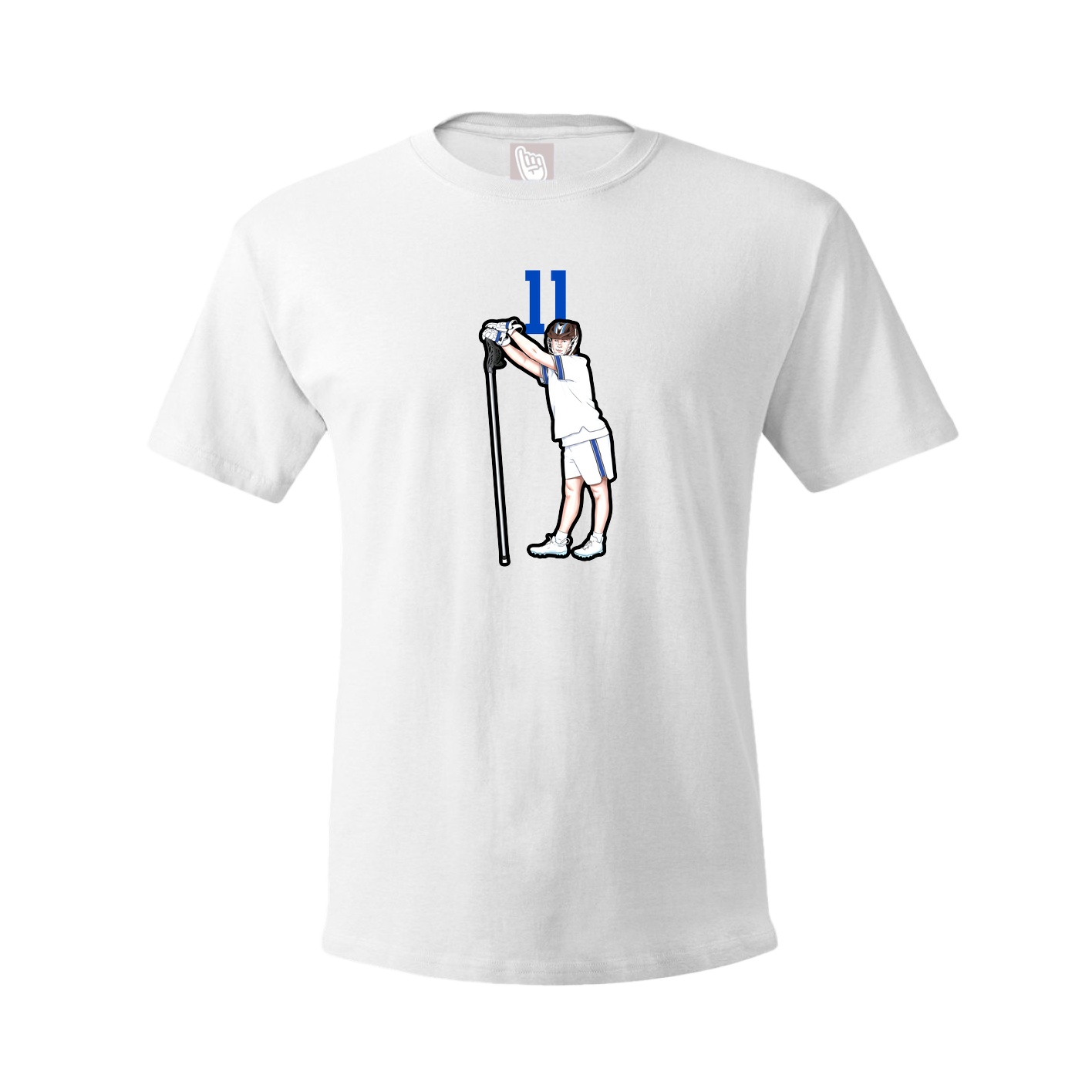 Tee — Number Top in White