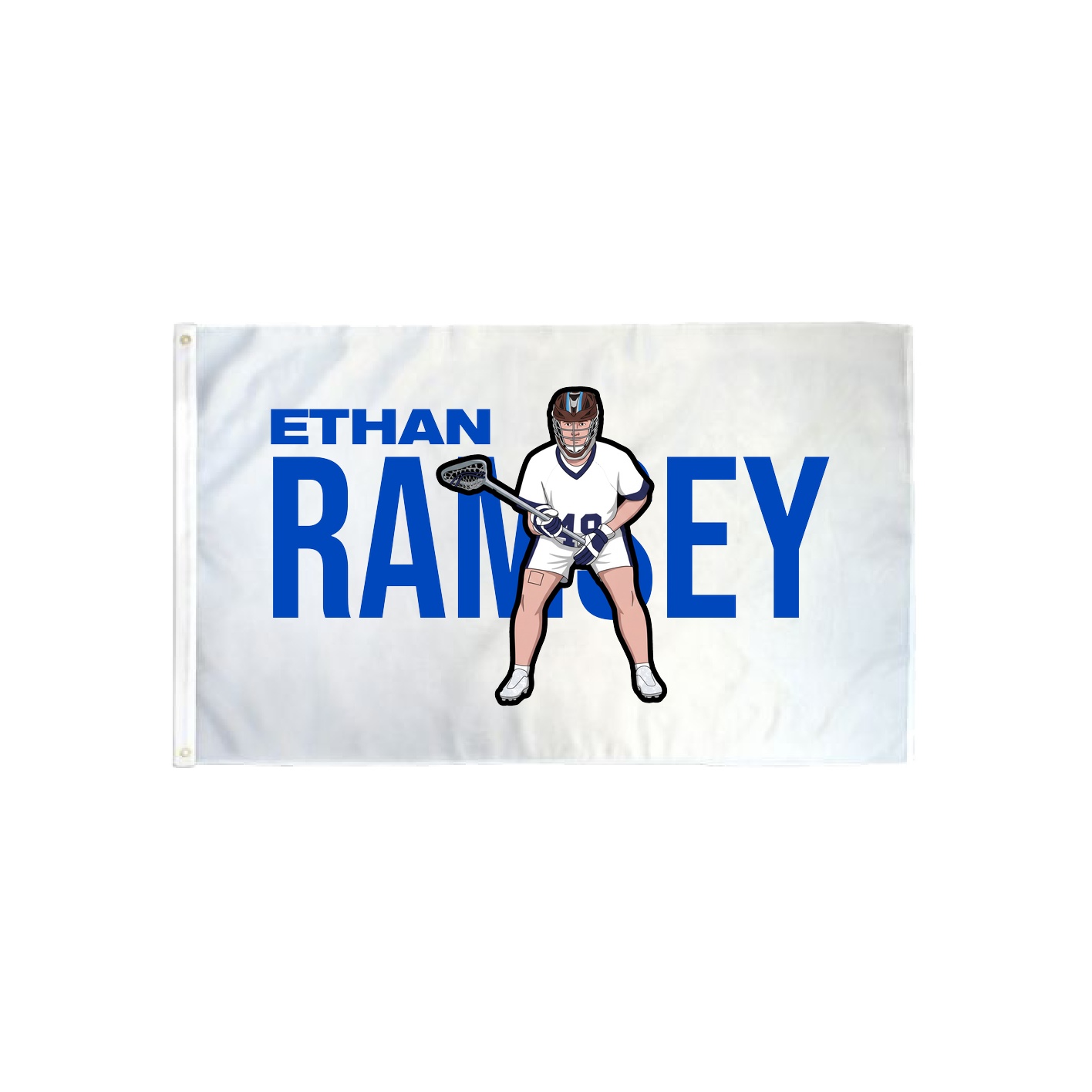3x5 Flag — Player Name in Classic
