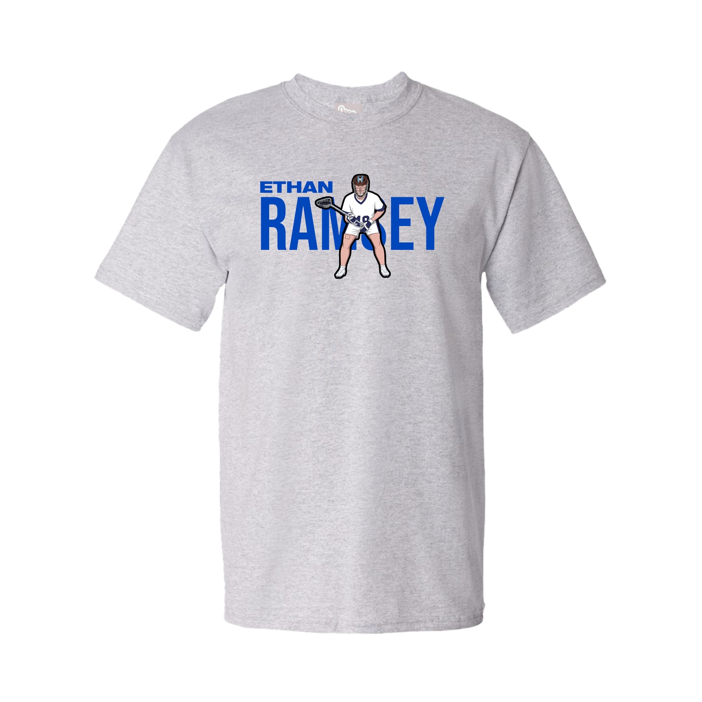 Youth Tee — Player Name in Grey