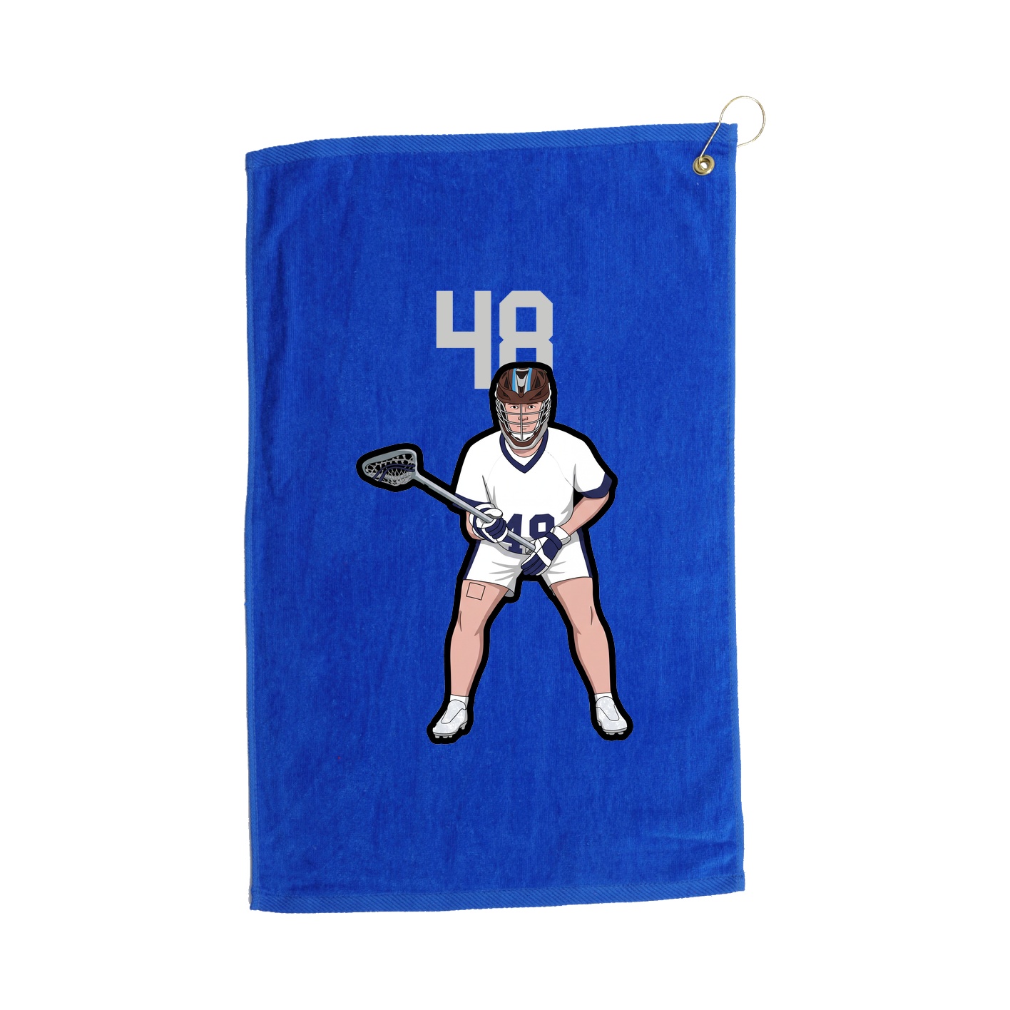 Golf Towel — Number Top in Royal