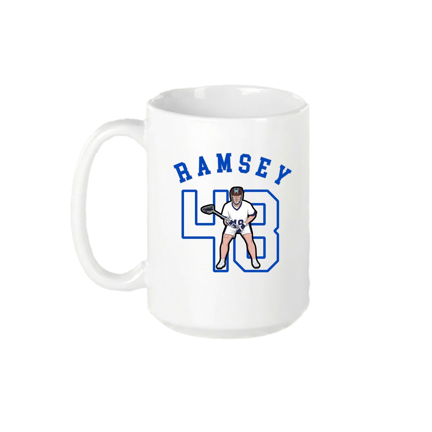 15oz Coffee Mug — Shirsey Arch in White